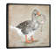 Goose With Wreath by Debi Coules - Print on Canvas-50006026-56730958