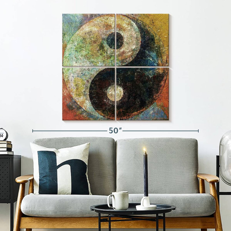 Kerrick, le Yin et le Yang, H 32 po x l 32 po