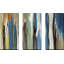 Fields of Blue - ensemble de 3 reproductions d'art sur toile tendue-932130530