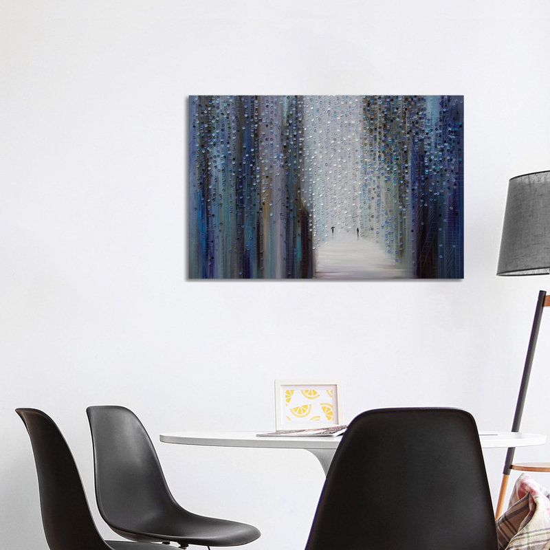 Touch Of The Rain by Ekaterina Ermilkina - Wrapped Canvas Painting, 101.6 cm H x 66.04 cm W x 1.91 cm D