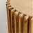 Ceilia Coffee Table,Side Table with Vertical Texture Relief Design
