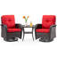 Maximos 2 - Person Outdoor Seating Group with Cushions-710538224-710538222