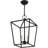 12.5 Sq. inch 3-Light Convertible Lantern Pendant with Metal Shade-101231029