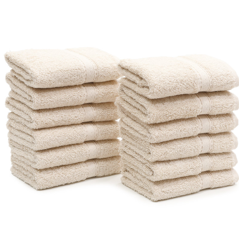 Sinemis Turkish Cotton Washcloth, Beige