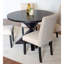 Ensemble de salle à manger 5 pièces, table à manger croisée avec 4 chaises élégantes-1285009789