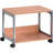 Durable  System 48 Multi-Function Trolley, Metal, 2 Shelves, 23.6 X 18.7 X 17, Beech-105777381