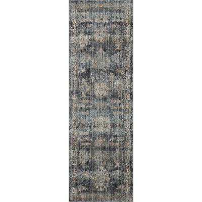 Jean Stoffer x Loloi Katherine Ink / Jade Area Rug