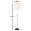 Lampe sur pied 64,25 "Temara par Thomas O'Brien-44138689