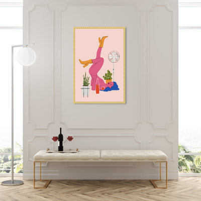 " Pink Pose "