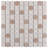 Crystalline Square 12 " x 12 " Porcelain Mosaic Wall & Floor Tile-113441511