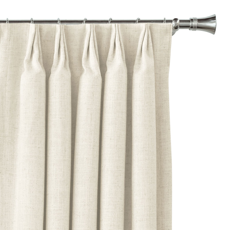 Panneau de rideau obscurcissant en polyester Rosecliff, L 40 po x L 108 po