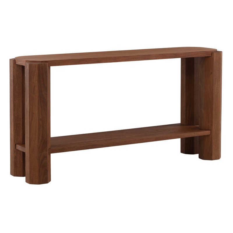Attiken Console Table Brown