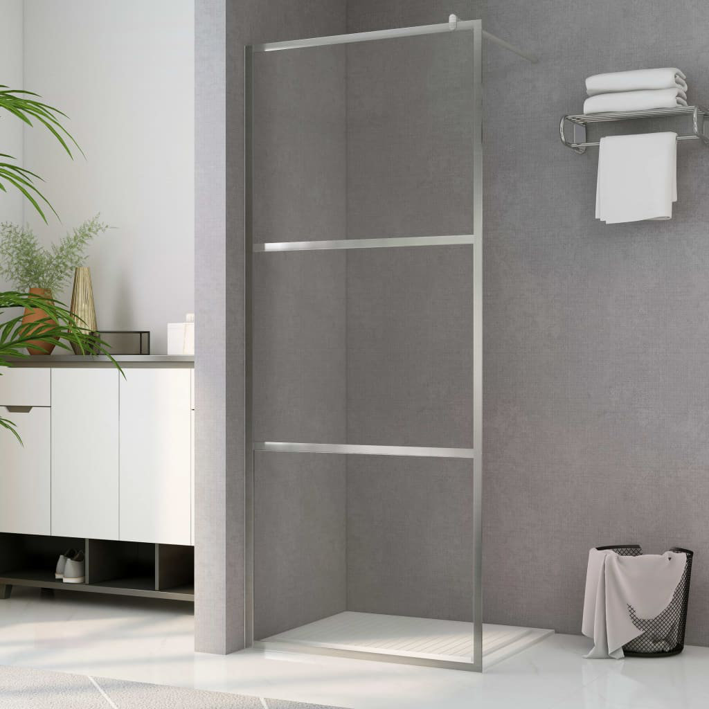 Quattro Semi-Frameless Fibreglass Hinged Shower Door
