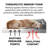 Plush & Velvet Comfy Couch Sofa-Style Pet Bed-50990020-50990021-61958519