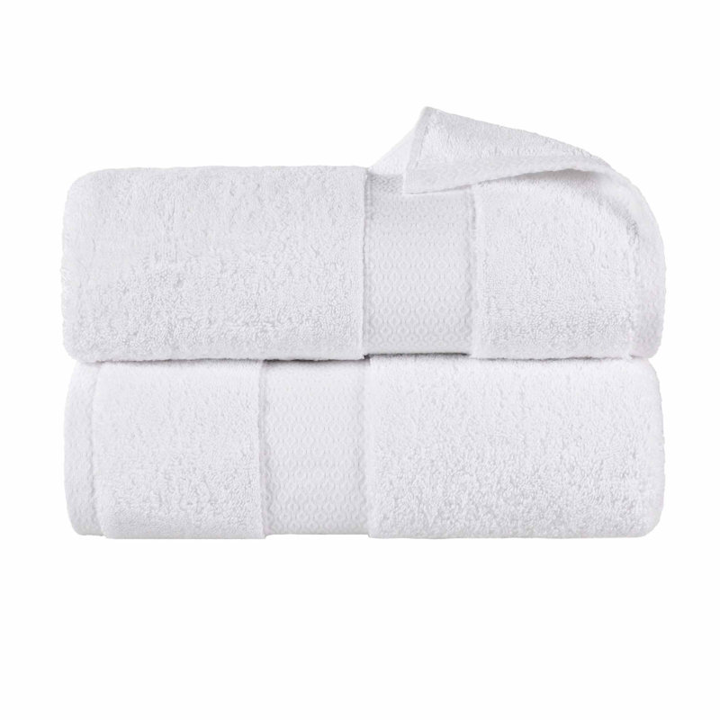 Abrianna Egyptian Giza Cotton Bath Sheet, White