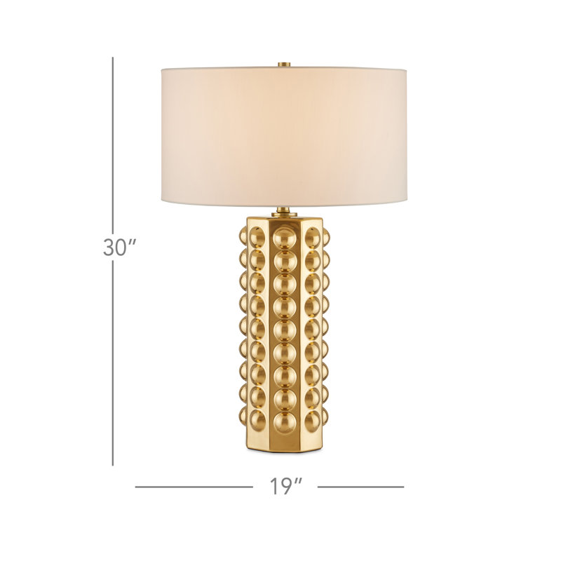 Cassandra Table Lamp, Gold