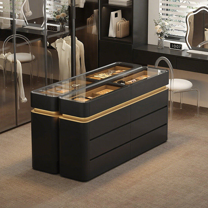 Armoire pour vestibule de luxe 39,37 po Black Light Luxury