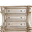 Commode 5 tiroirs Mitcheldean en ivoire doré