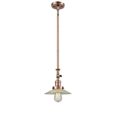 Luminaire suspendu conique à 1 lumière Miramontes