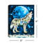 Toile de table lumineuse Hepp - Spirit Wolf 8 x 6