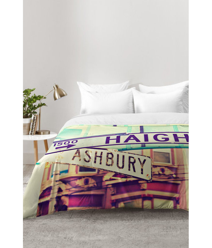 Ensemble d'édredon Haight Ashbury, Édredon double / grand + 2 taies décoratives sta