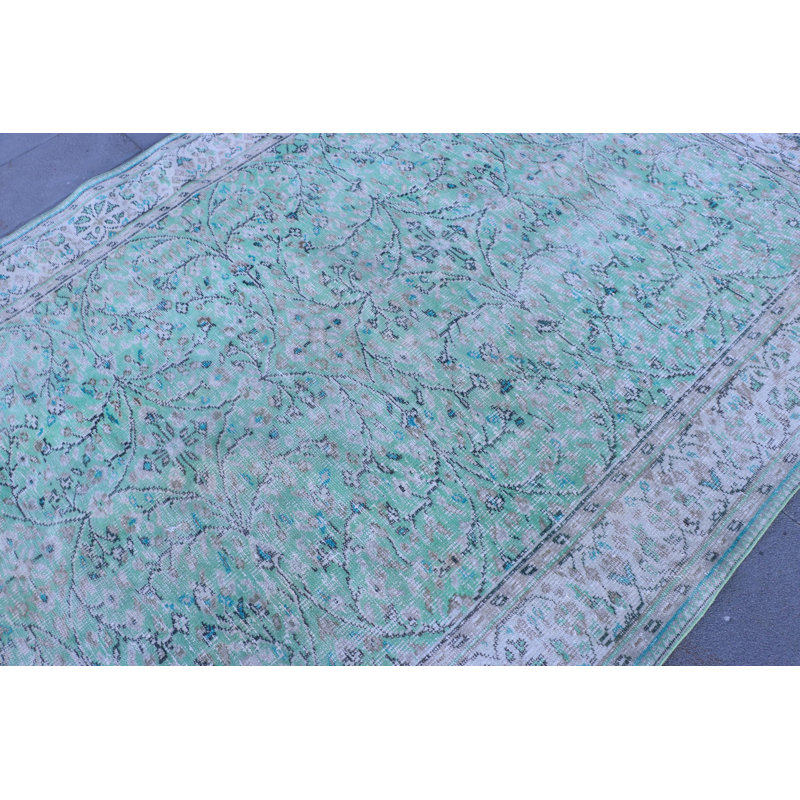 Vintage Large Turkish Anatolian Rug - Rustic Antique Oushak Rug Perfect for Dining Room Decor