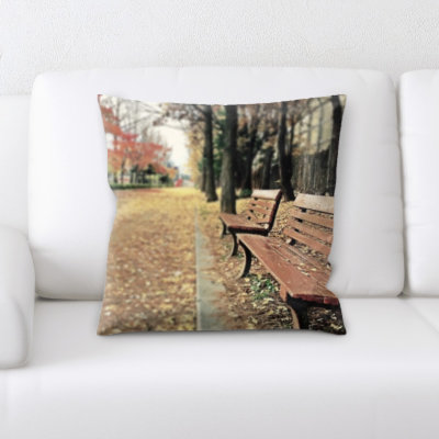 Archibald Microsuede Reversible Throw Pillow