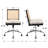 Mid Century Office Chair Task Chair With Back Swivel Office Chair Desk Chair-568937489