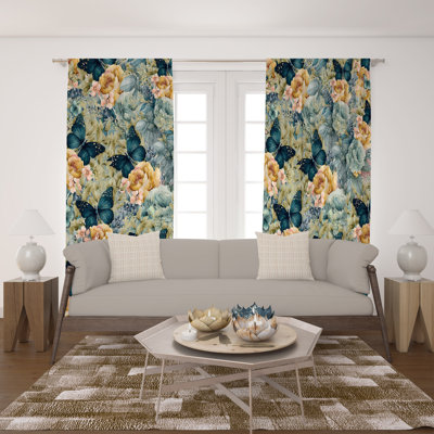 Rondions Room Darkening Curtain Pair