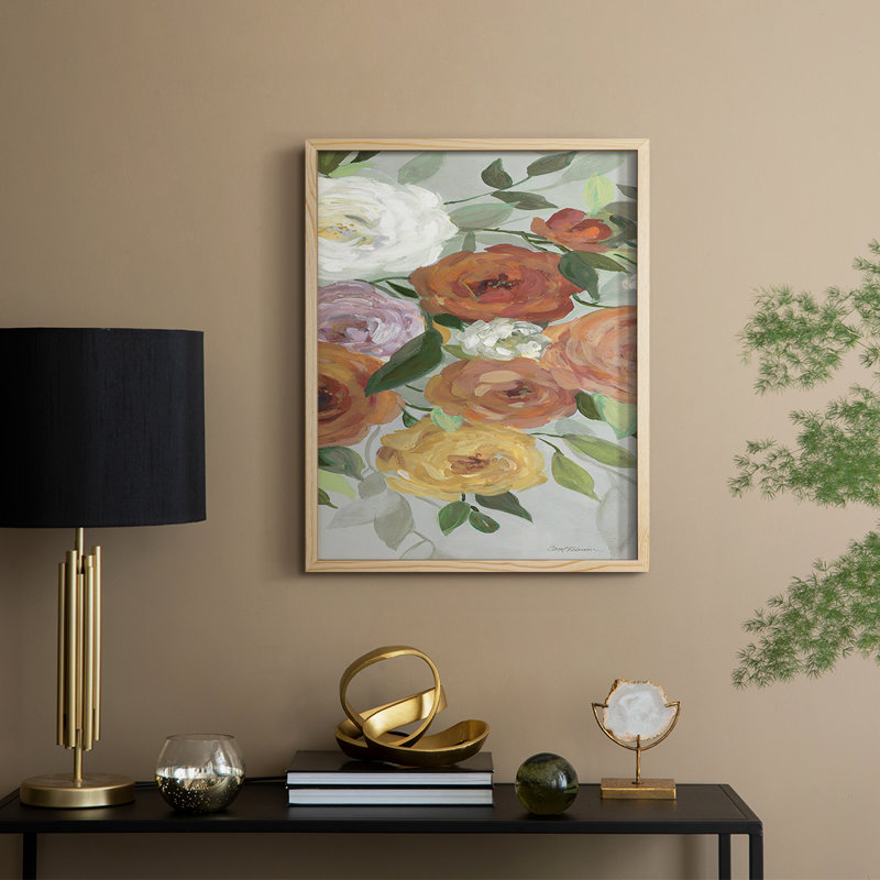Delicate Blend II Framed Print - Solid Wood, H 11 po x l 9 po
