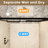 56-60 " X 72" Tempered Glass With Explosion Proof Film, Aluminum Frame Double Sliding Shower Door, "1/4 (6 Mm), Stainless Steel Handle-116077690