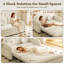 Canapé-lit 52,4 po rembourré en tissu multifonctionnel-1691196266-1691196267
