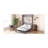 Gray Full Size Bed With Cabinet Storage - & Space Saving Solution Space Cabinet, Stable Frame User-