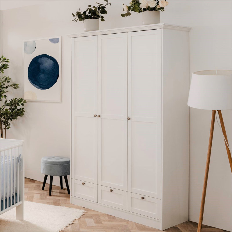 Naima 3 Door Wardrobe