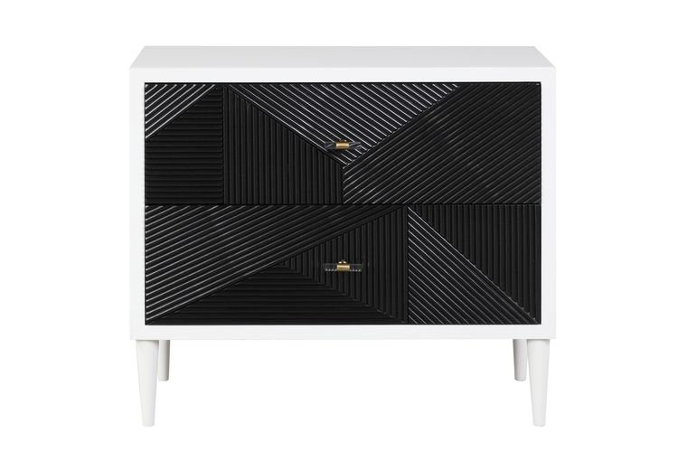 Commode décorative 2 tiroirs