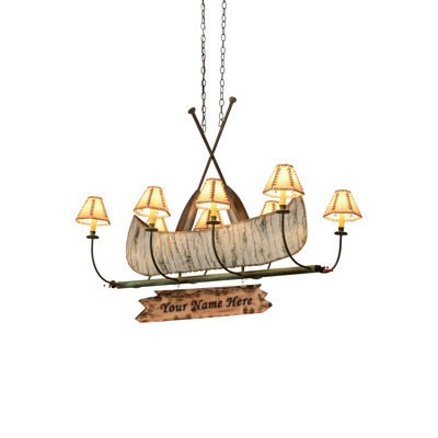 Rustic Lodge 8 - Light Pendant