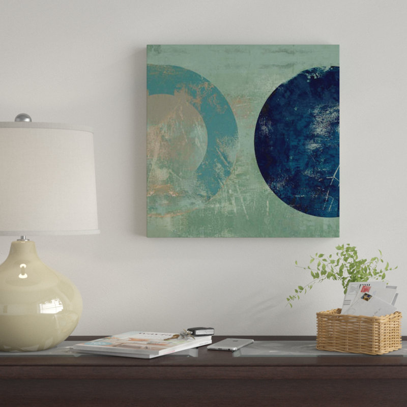 « odeon iv », impression sur toile, H 37 po x l 37 po x P 1,5 po, Pas de tapis, Papier d'art encadré noir