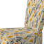 Chaise d'appoint rembourrée bohémienne et éclectique Botanical Flowers Rustic Charm II
