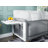 Haillie 80" Upholstered Flared Arm Sofa