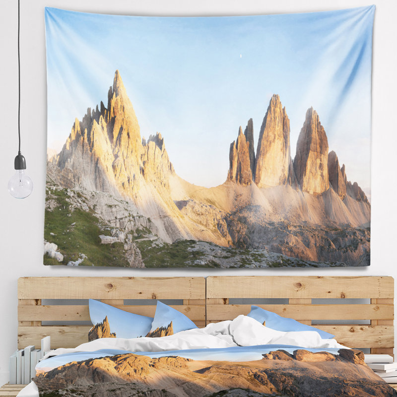 Landscape Polyester Tapestry, 68" H x 80" W
