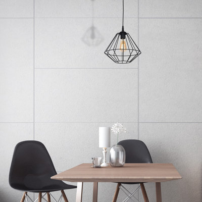 Depauville 1 - Light Black Geometric Pendant