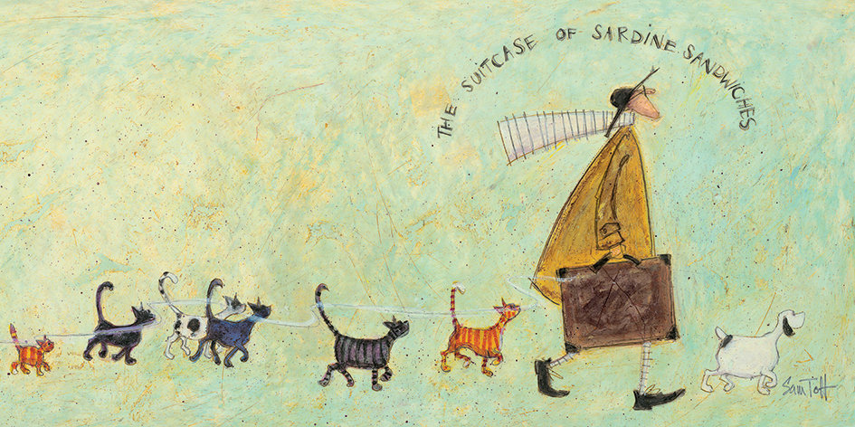 Sam Toft by Sam Toft - Picture Frame Print on Canvas