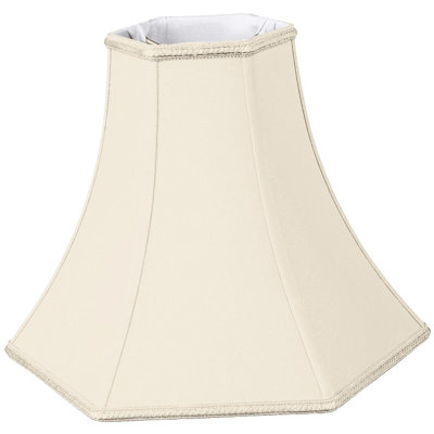 Abat-jour cloche en soie / shantung (araignée)