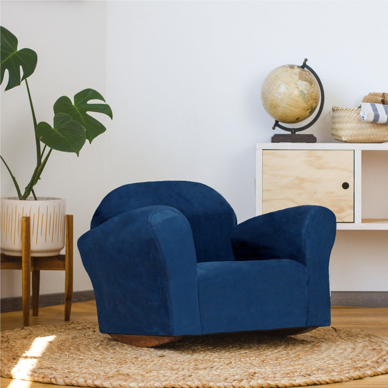 Chaise berçante en coton pour enfants Santillan