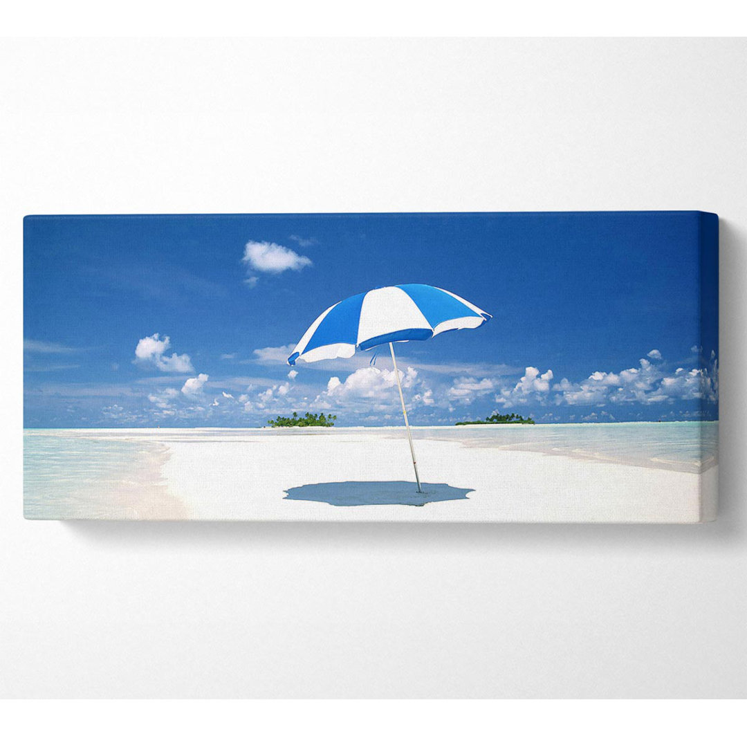 Strand und Meer von Hawaii - Panoramaleinwand