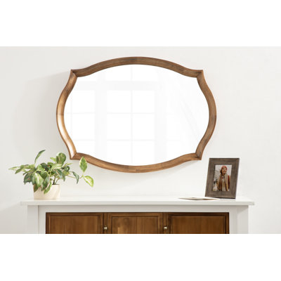 Bolme Scalloped Wall Mirror