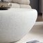Modern Oval Rock Design Coffee Table