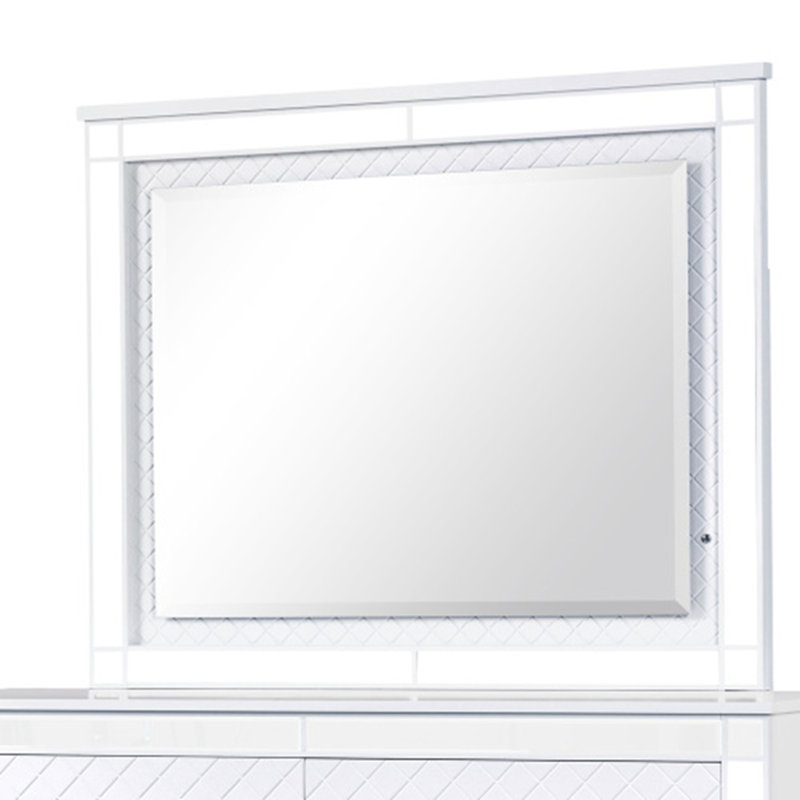 Livorno Silver Champagne Wall Mirror