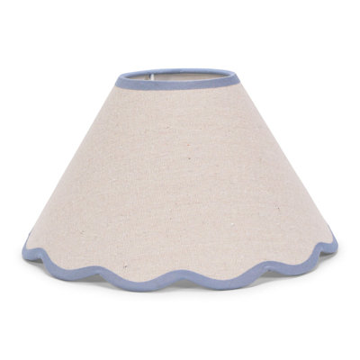 Florie Linen Blend Tapered Pendant Shade ( Clip On )