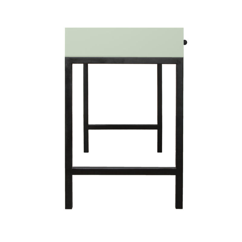 Maple Writing Desk, Celery Green